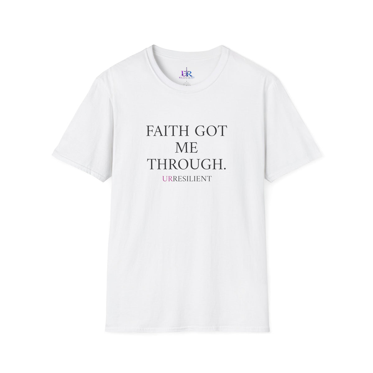 Faith Got Me Through T-Shirt — Inspirational Christian Tee