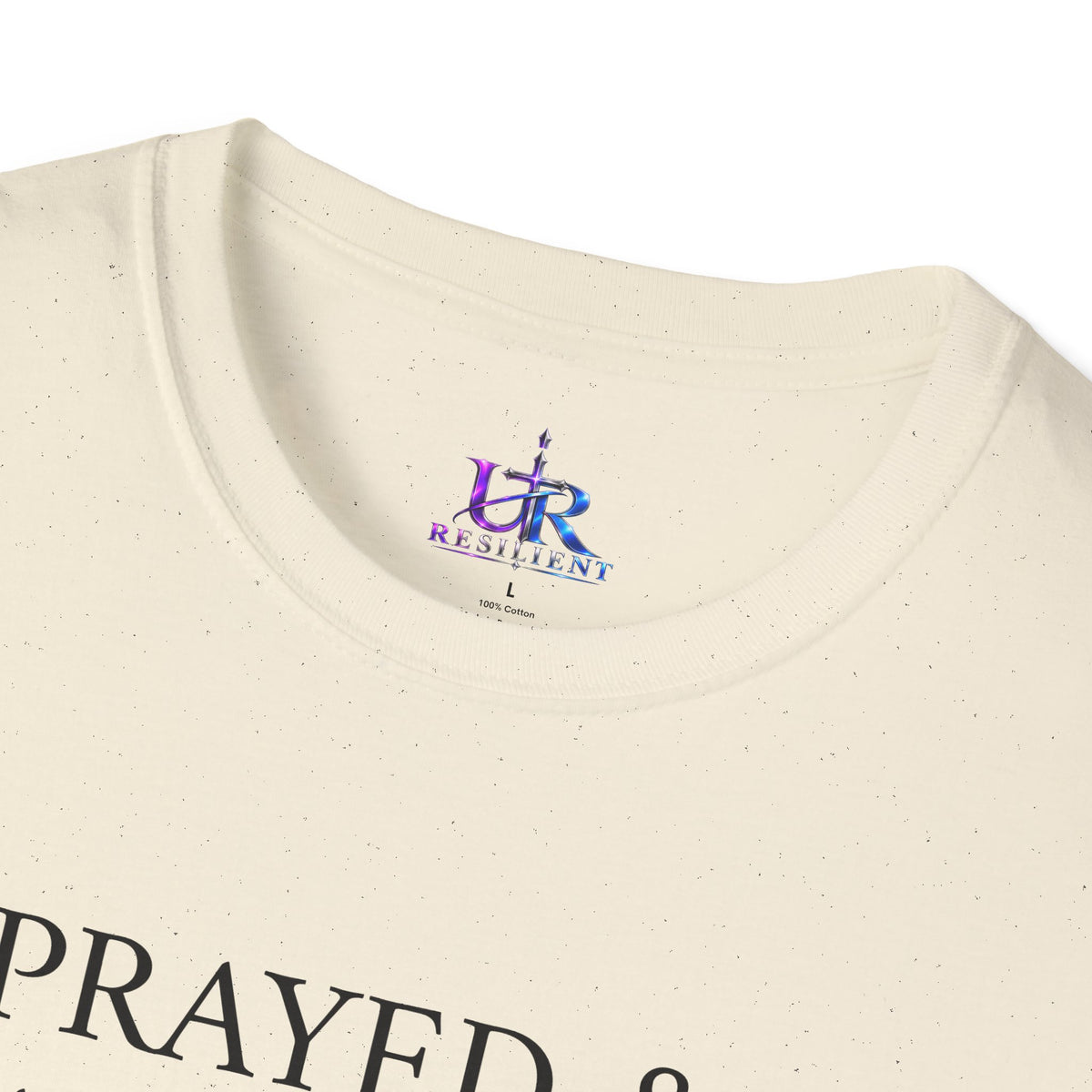 Prayer T-Shirt — "I Prayed & He Answered Me" Christian Faith Tee
