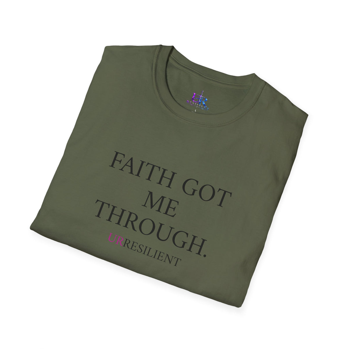 Faith Got Me Through T-Shirt — Inspirational Christian Tee