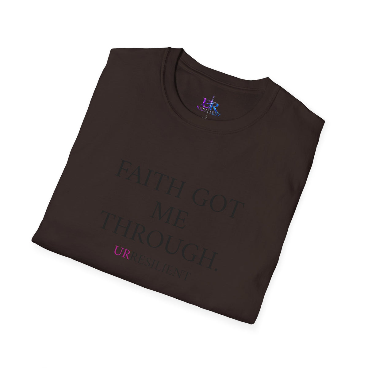 Faith Got Me Through T-Shirt — Inspirational Christian Tee