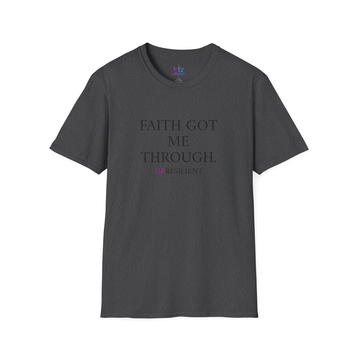Faith Got Me Through T-Shirt — Inspirational Christian Tee
