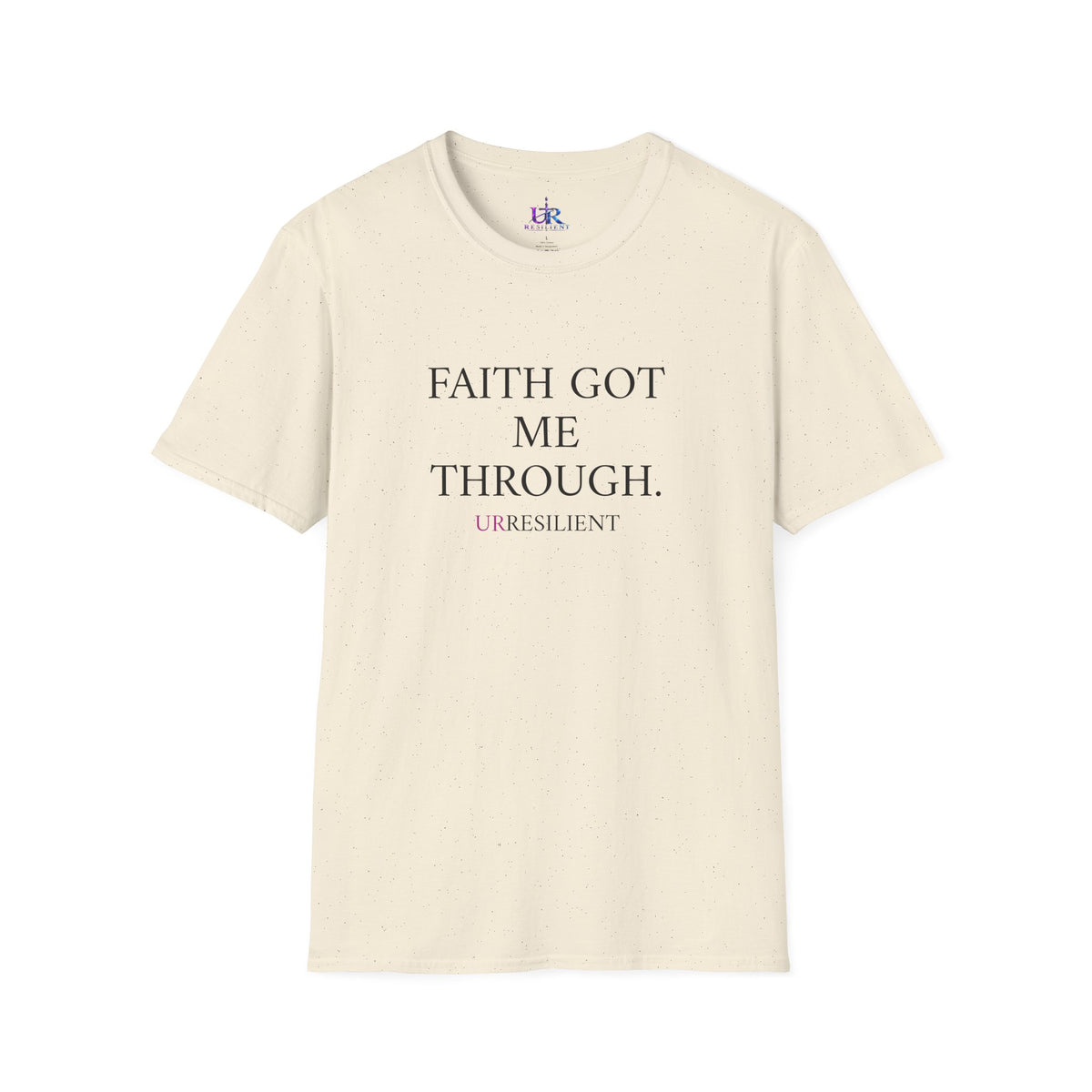 Faith Got Me Through T-Shirt — Inspirational Christian Tee