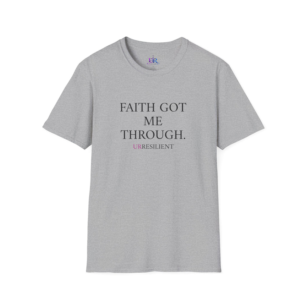Faith Got Me Through T-Shirt — Inspirational Christian Tee