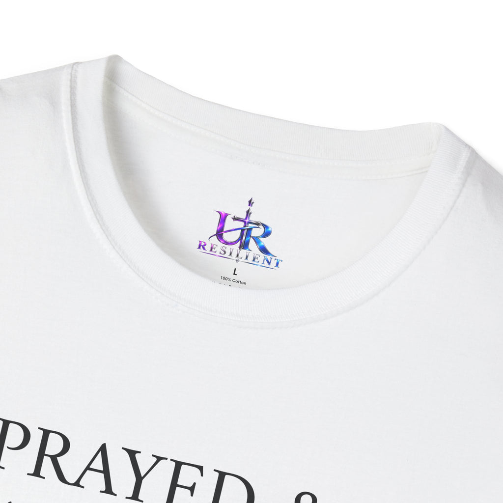Prayer T-Shirt — "I Prayed & He Answered Me" Christian Faith Tee
