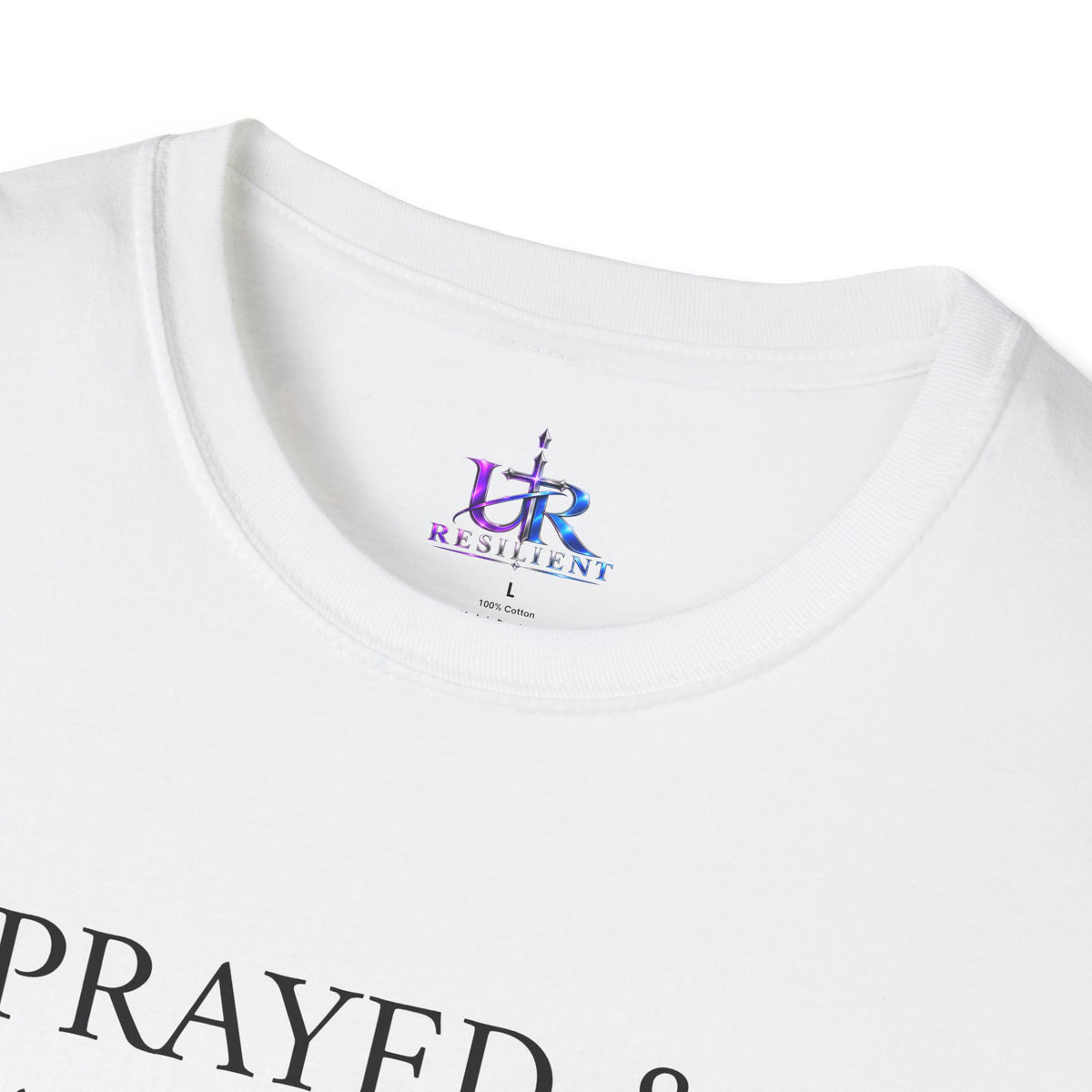 Prayer T-Shirt — "I Prayed & He Answered Me" Christian Faith Tee