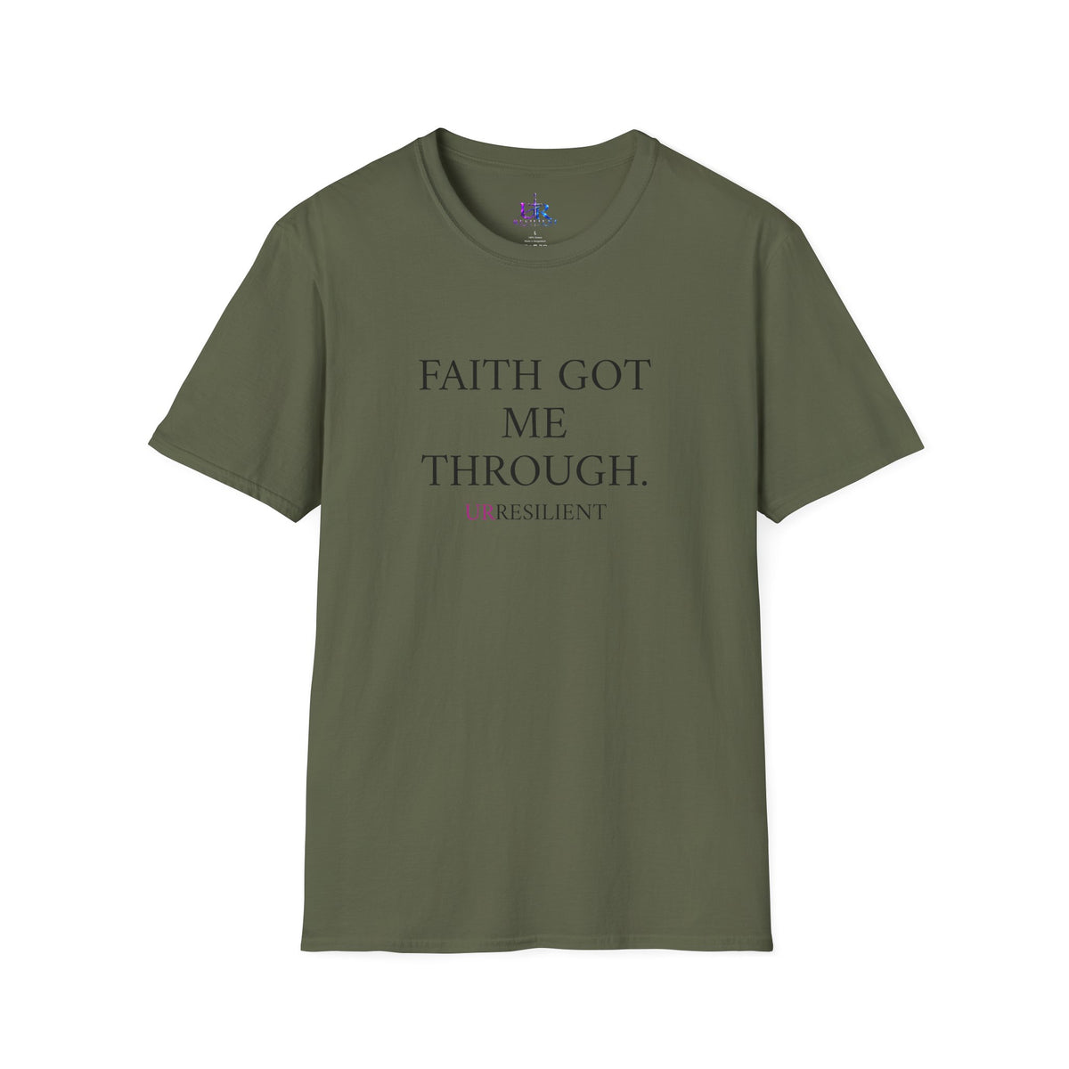 Faith Got Me Through T-Shirt — Inspirational Christian Tee