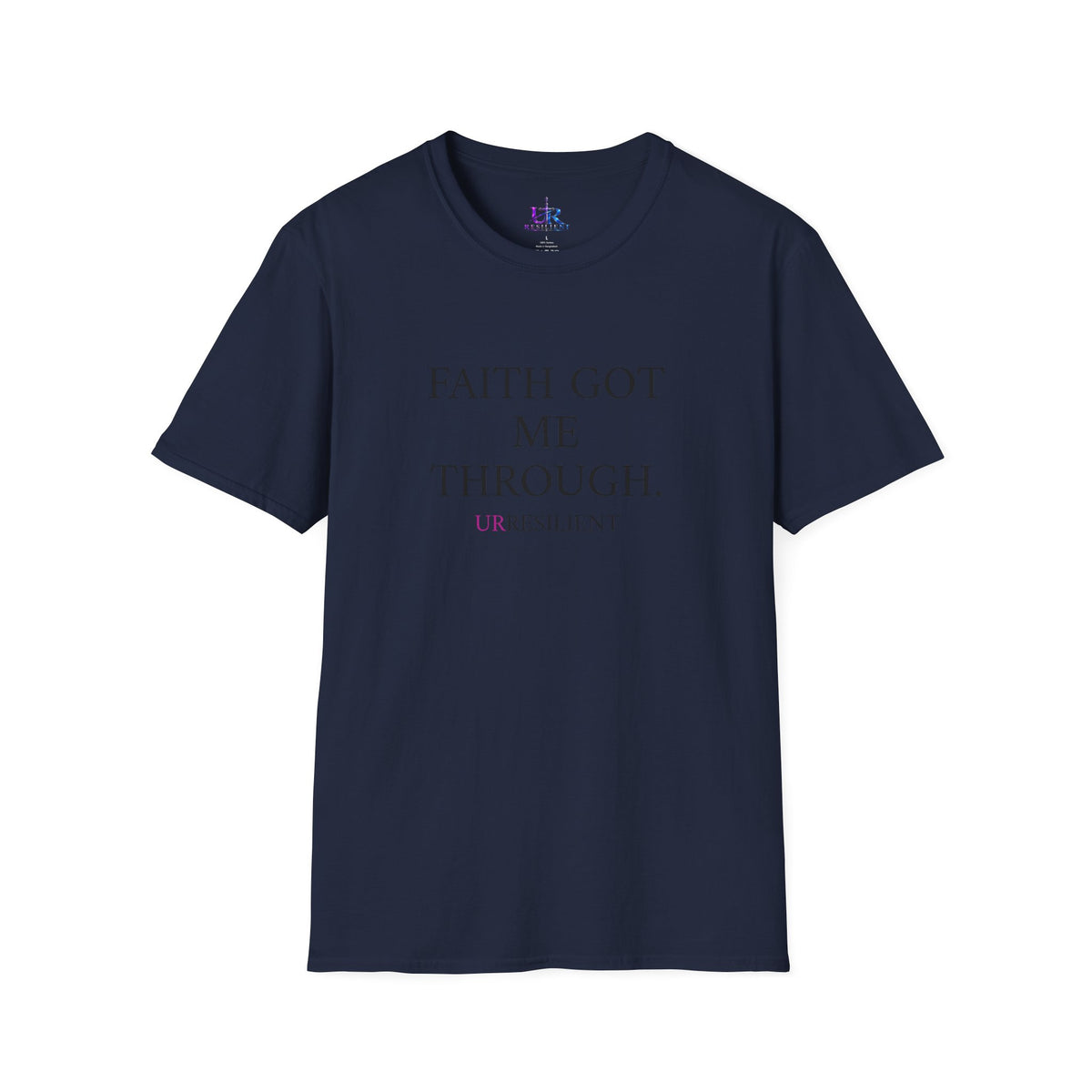 Faith Got Me Through T-Shirt — Inspirational Christian Tee