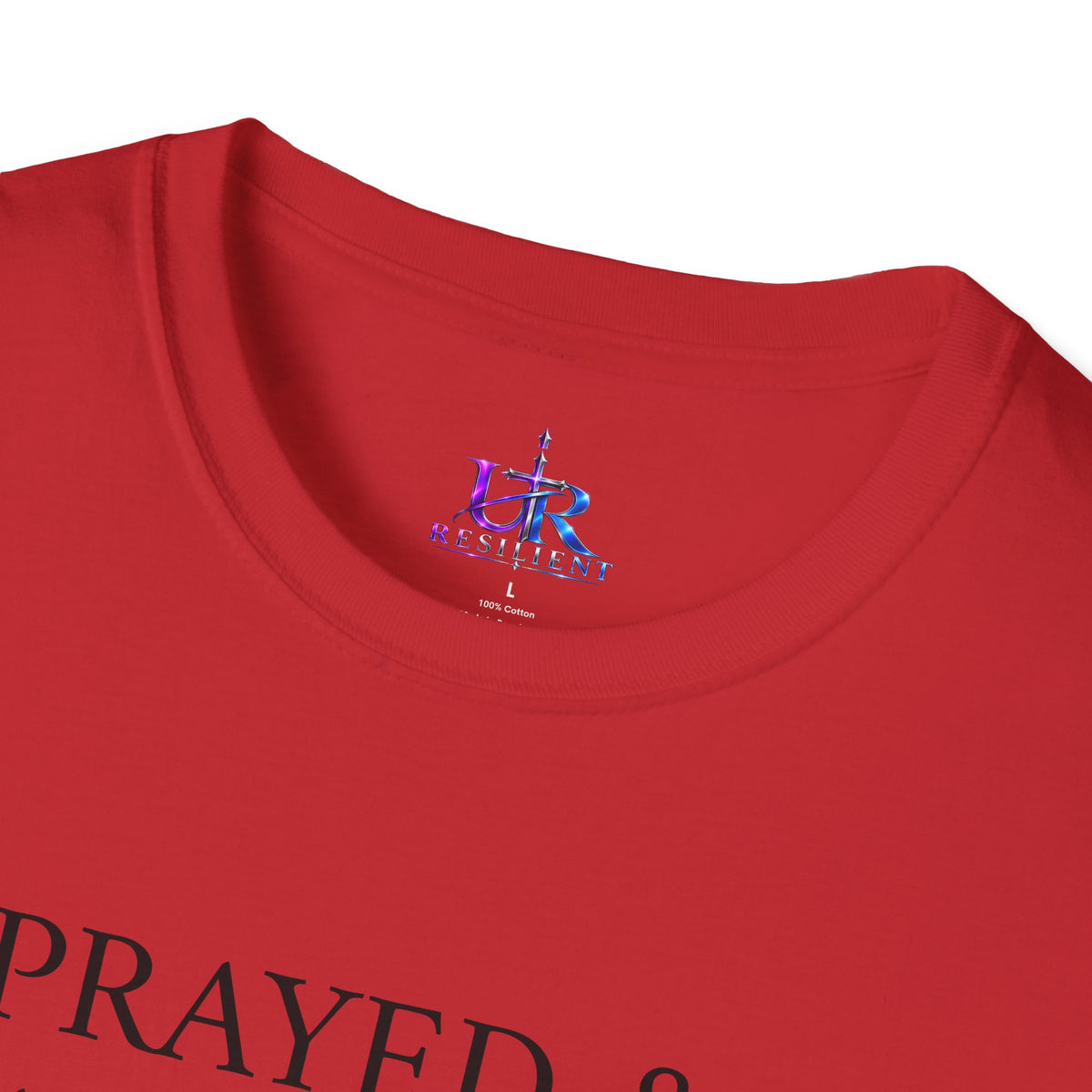 Prayer T-Shirt — "I Prayed & He Answered Me" Christian Faith Tee