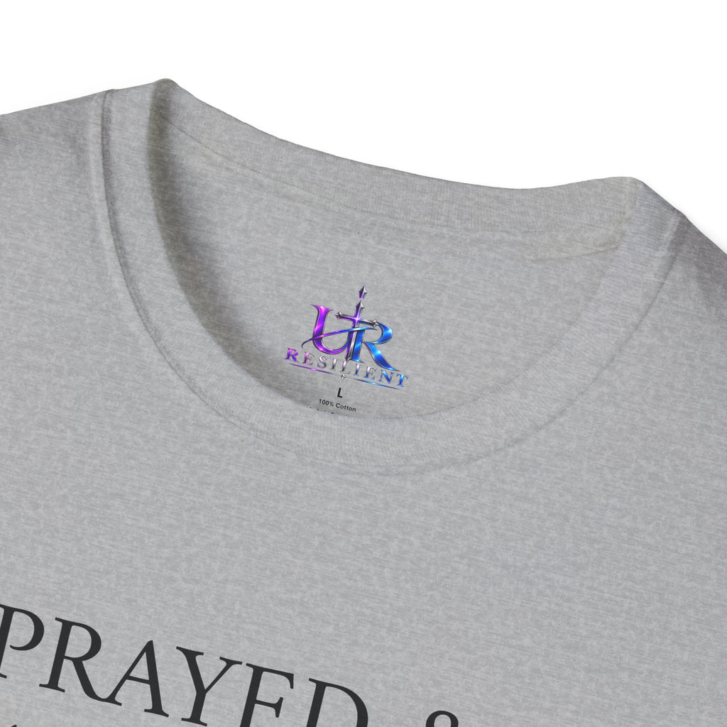 Prayer T-Shirt — "I Prayed & He Answered Me" Christian Faith Tee