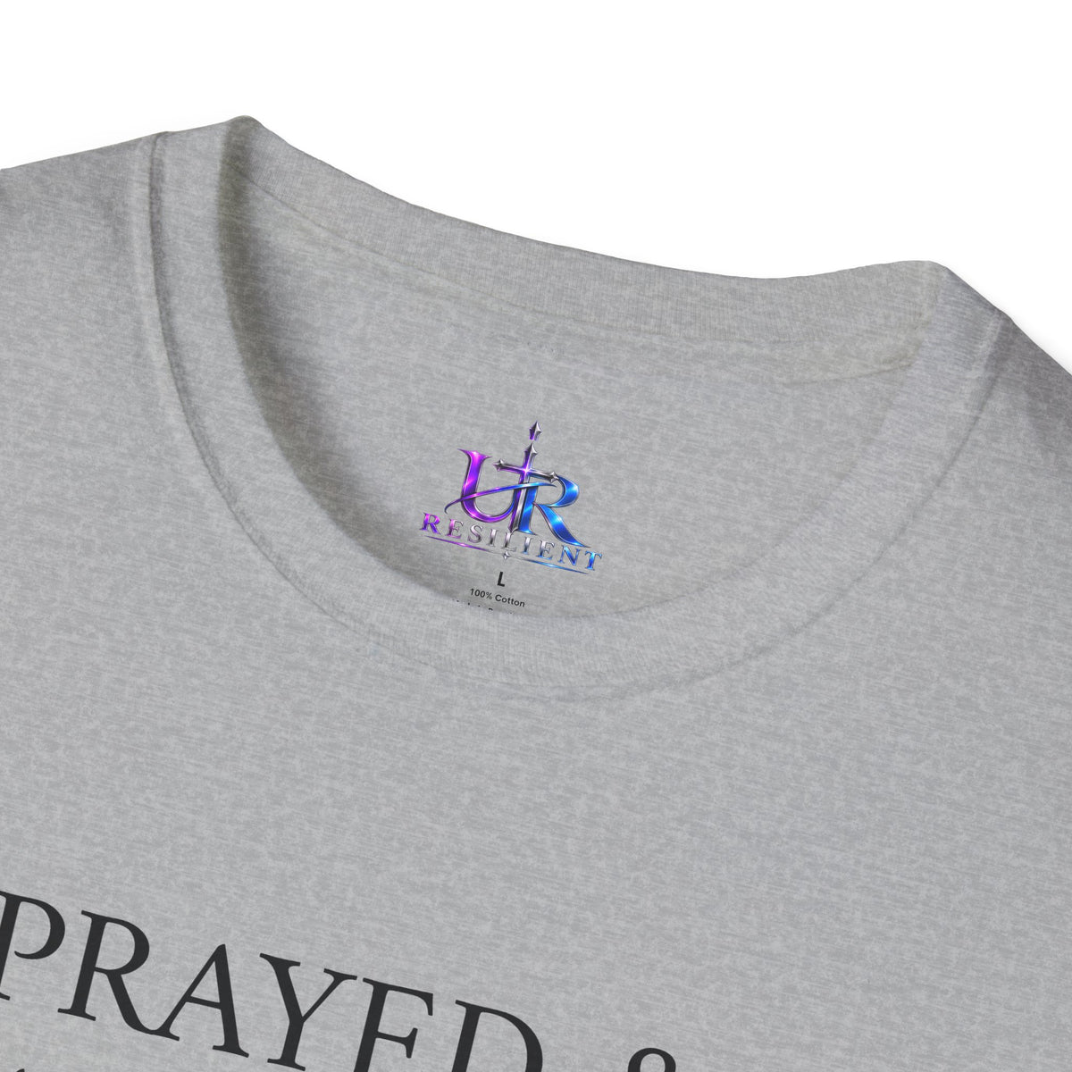 Prayer T-Shirt — "I Prayed & He Answered Me" Christian Faith Tee